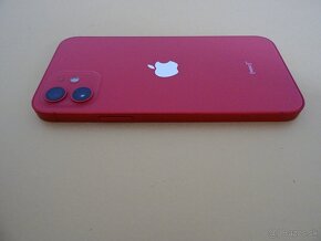 iPhone 12 128GB RED - ZÁRUKA 1 ROK - 100% BATERIA - 9