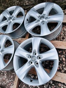 5x105 R17 originál alu disky Opel Astra J - ET 42 - 9