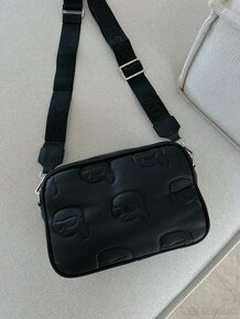 Crossbody kabelka Karl Lagerfeld čierna - 9