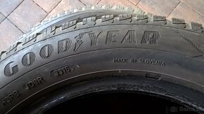 3 ks ZIMNÉ 195/60 R15 88T GOODYEAR cca 6-7 mm  LEN 25,-€/kus - 9