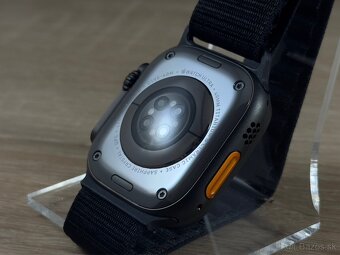 NOVÉ Apple Watch Ultra 2 BLACK TITAN + ZÁRUKA - 9