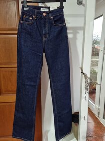 Bootcut jeansy s vysokým pásom - 9