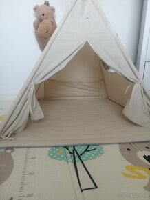 Krémový Teepee stan Elis design - 9