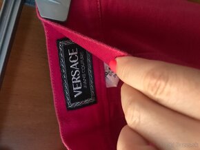 VERSACE originál fuksia minisukna L - 9