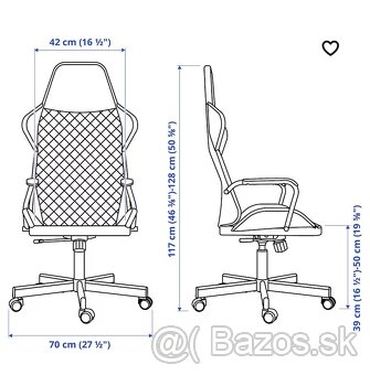 Herný stôl + stolička + ochrana stola IKEA - 9