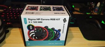 Silentium PC Sigma HP Corona RGB KIT 3x120mm - 9