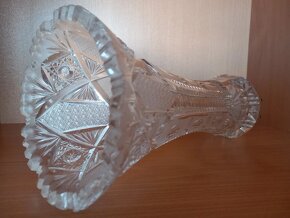 Staršia vysoká váza od Bohemia Crystal Cz - 30x11 cm - 9