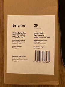 Be Lenka čierne kožené barefoot baleríny - 9