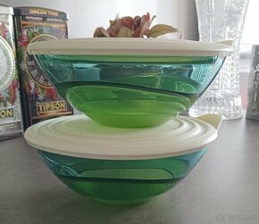 TUPPERWARE - Elegancia 2 poháre, 6 misiek, lekno - 9