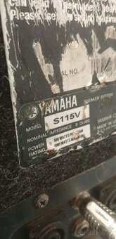 Aparatúra reproduktory Yamaha 15" S115V - 9