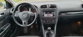 VW Golf Variant 2,0 TDI 103kw/140PS, 2011, strieborná metalí - 9