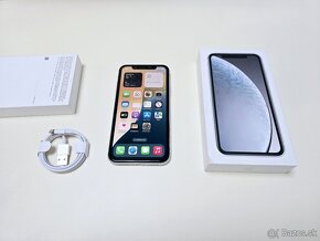 APPLE IPHONE XR 64GB WHITE BATERKA 100% - 9