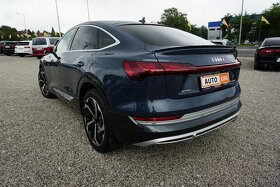 Audi E-tron Sportback S line quattro 55 300kW cena noveho 11 - 9