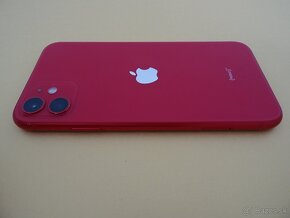 iPhone 11 64GB RED - ZÁRUKA 1 ROK - 100% BATERIA - 9