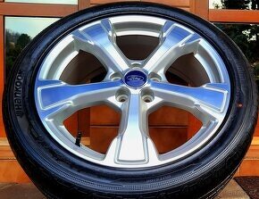 alu R18 5x108, pneu 235/45, orig. Ford, ako NOVÉ - 9