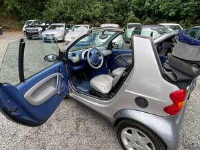 SMART FORTWO CABRIO 2003 80 tkm klima automat kůže - 9