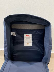 Žlutý a Navy Blue Fjallraven Kanken batoh (20L) - 9