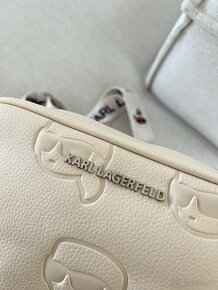 Crossbody kabelka Karl Lagerfeld béžová - 9