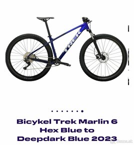 TREK Marlin 6 Hex Blue to Deepdark 2023. - 9