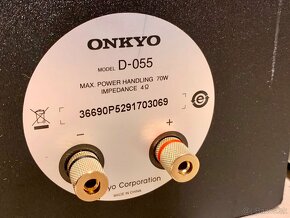 ONKYO CR-555 + ONKYO D-055 …. Mikro systém - 9