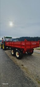 Tandemova vlecka za traktor - znacka Tim 8 Tona - 9