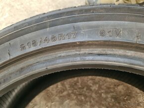 215/45r17 zimné 4 ks GRIPMAX dezén 7,8-7,4 mm DOT2021 - 9