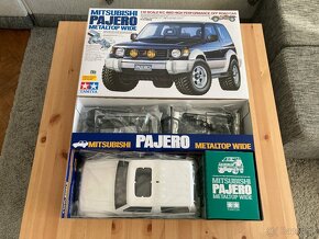 RARITA Neposkladaný Tamiya Mitsubishi Pajero 1/10 - 9