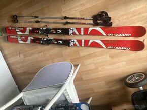 Predám skialpové lyže Blizzard Revolution 167 cm - 9