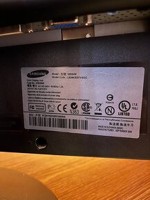 24" monitor Samsung SyncMaster 2493HM - 9