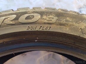 225/45 r18 zimné pneumatiky 2ks Pirelli runflat DOT2020 - 9