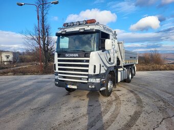 Scania sklápač s HR - 9