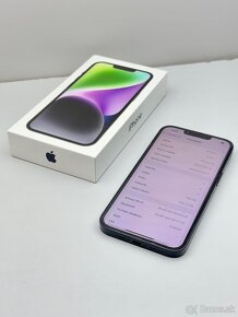 iPhone 14 128GB MIDNIGHT ORIGINÁL STAV - 9