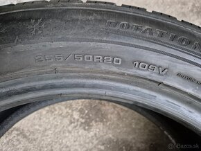 255/50 r20 zimné 4 ks DUNLOP dezén 6,6 - 6 mm DOT2019 - 9