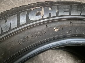 205/60 r16zimné 4 ks MICHELIN dezén 8,2 - 6 mm DOT2019 - 9