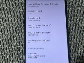 Motorola Moto E32s Blue - 9