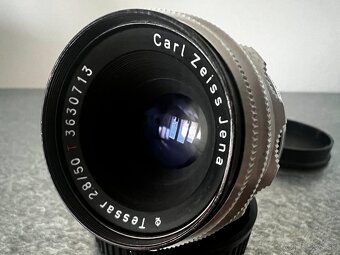 Carl Zeiss Jena Tessar 50mm 2.8 T - Výborný stav - 9