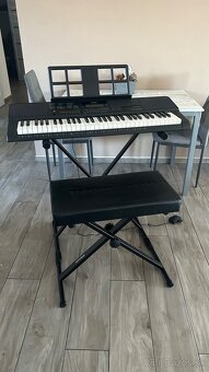 CASIO CT-X700 klávesy + stojan a stolička - 9