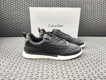 Calvin Klein - Tenisky, Úplne Nové , Black & White, 42 + Kra - 9