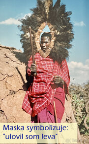 Africká soška UZURI, Masajské dievča, Ngoro-Ngoro, Tanzánia - 9