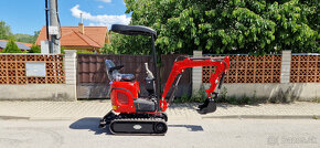 Bager novy 1.2t zaruka , roztahovacie pasy, motor KUBOTA - 9