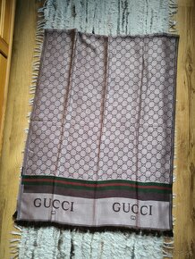 Luxusný šál Gucci + ponožky Gucci ako darček - 9