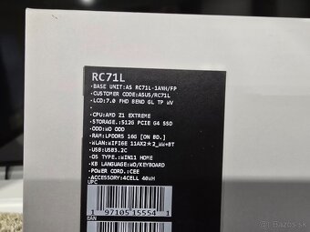 Rog Ally Z1 extreme +puzdro v zaruke 500e mozna vymena - 9