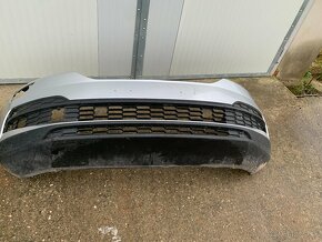 predni naraznik skoda karoq 17-22 spoiler stribrny - 9