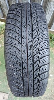 Plechové disky VW - 5x100 r15 + zimné pneu 185/65 r15 - 9