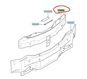 Ford Mondeo III MK4 2007-2014, zadne celo, zadny panel - 9