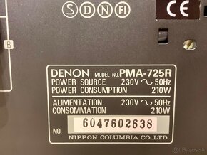 DENON PMA-725R …. Integrovaný Stereo Zosilovač - 9