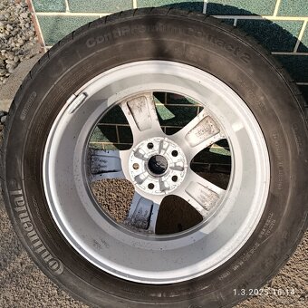 Alu kolesa 6.5x16 et39 + letné 205/60 R16 - 9