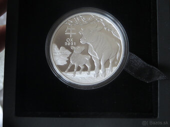 1 oz investičné striebro Australian Lunar III Year of the Ox - 9