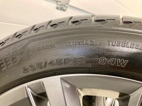 Predám letnú sadu org VW 5x112 8J ET44 235/45 R18 - 9