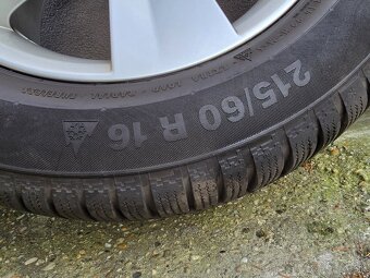 Zimne kolesa Skoda 5x112 r16 215/60 r16 - 9